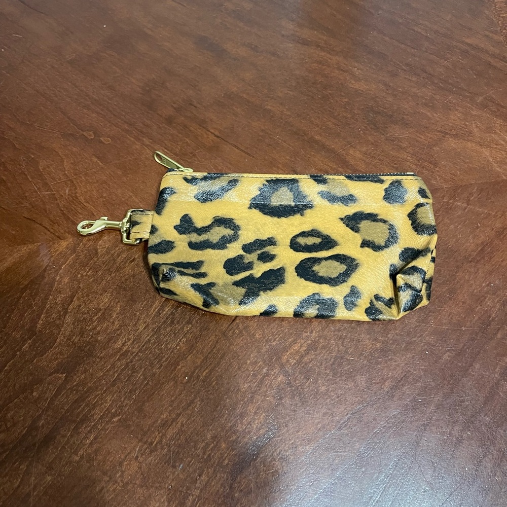 KEYPER Luxe IT Bag Brown Leopard wallet